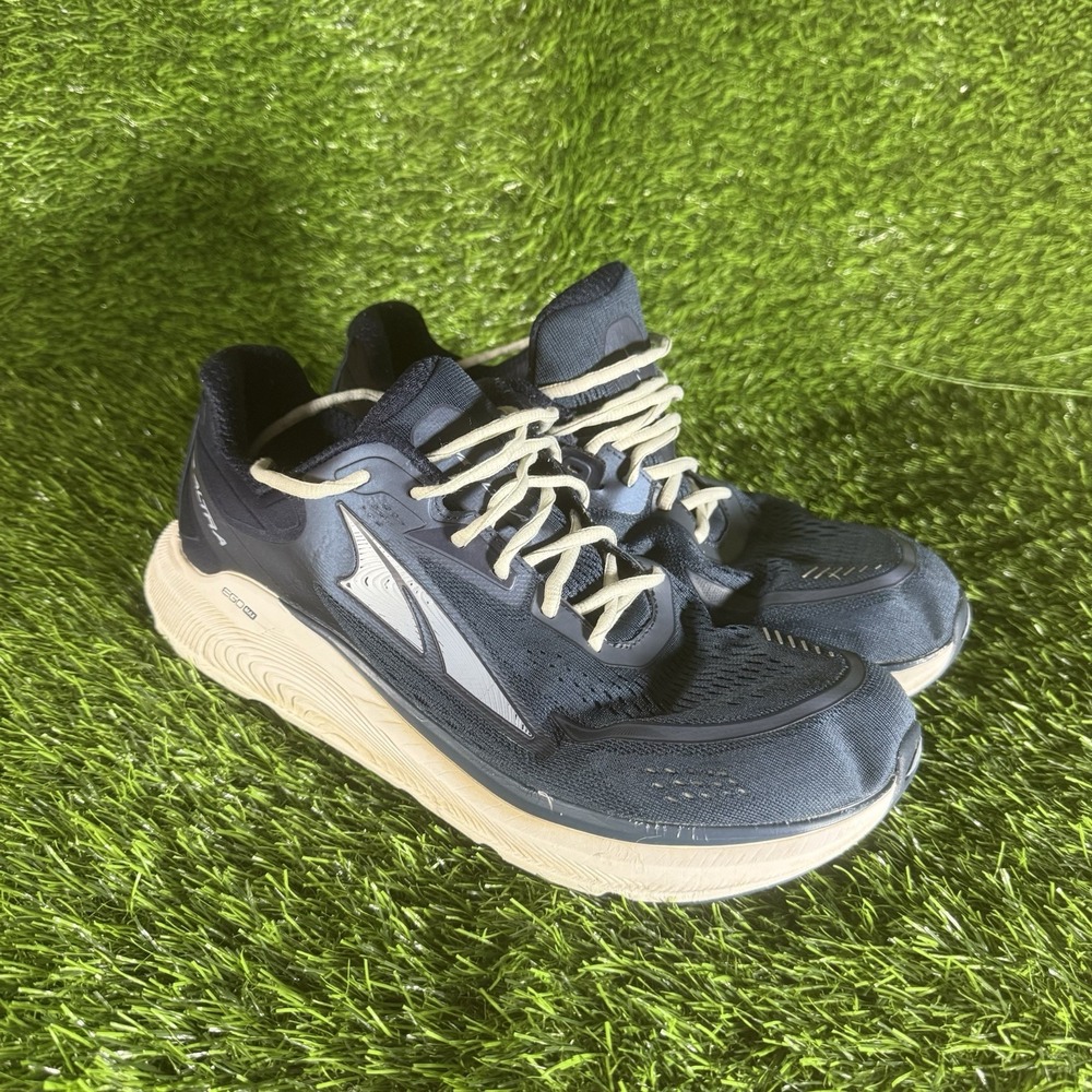 Altra Ego Max Running Sneakers Mens Size 11.5 Blue/White Paradigm Guide Rail‎
